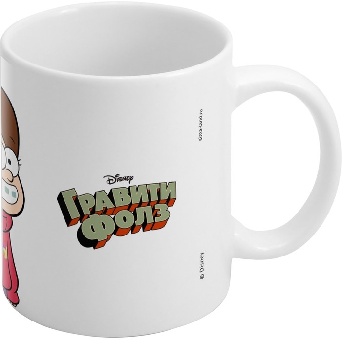 Кружка сублимация, 350 мл, Гравити Фолз Кружка сублимация, 350 мл, Гравити Фолз