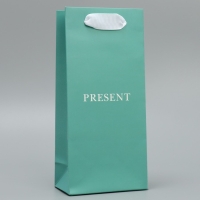 Пакет подарочный ламинированный, упаковка, &laquo;Подарок&raquo;, 10 х 22 х 6 см