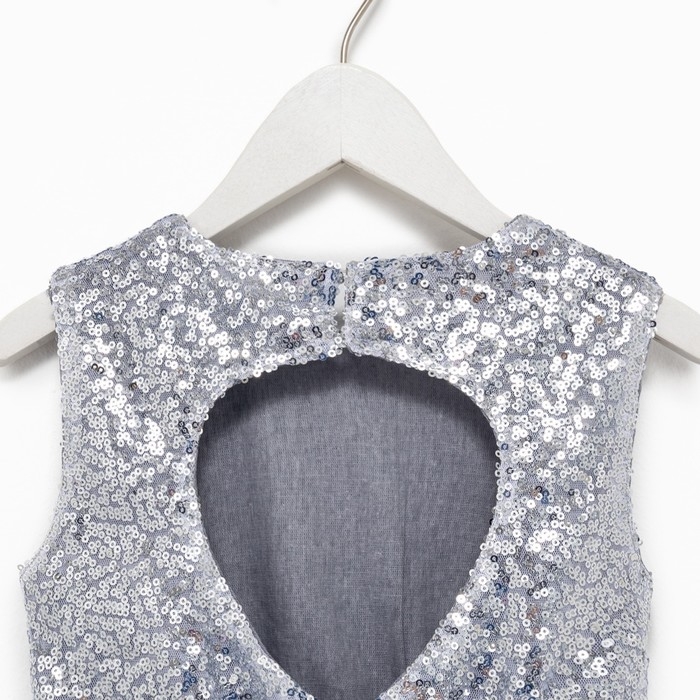 Платье для девочки с пайетками KAFTAN, размер 30 (98-104), цвет ярко-розовый