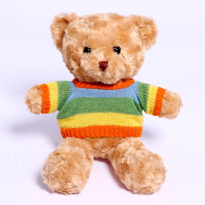 Мягкая игрушка «Мишка в футболке», 30 см, цвета МИКС Мягкая игрушка «Мишка в футболке», 30 см, цвета МИКС