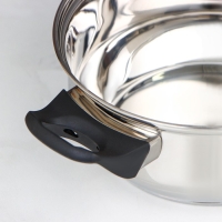 Кастрюля, 1.9 л, d=18 см, капсульное дно, индукция Кастрюля, 1.9 л, d=18 см, капсульное дно, индукция