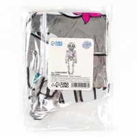 Шар фольгированный 62" «Скелет в цветах», фигура Шар фольгированный 62" «Скелет в цветах», фигура