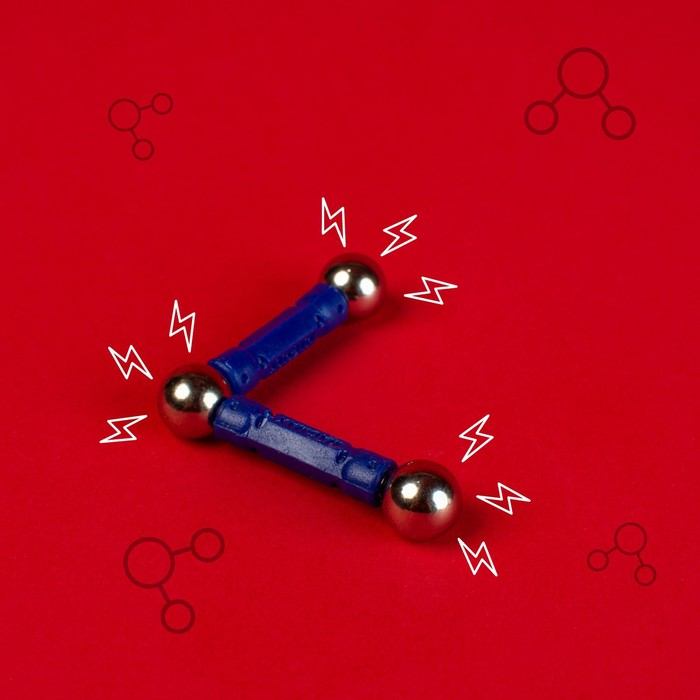 Магнитный конструктор, 36 деталей