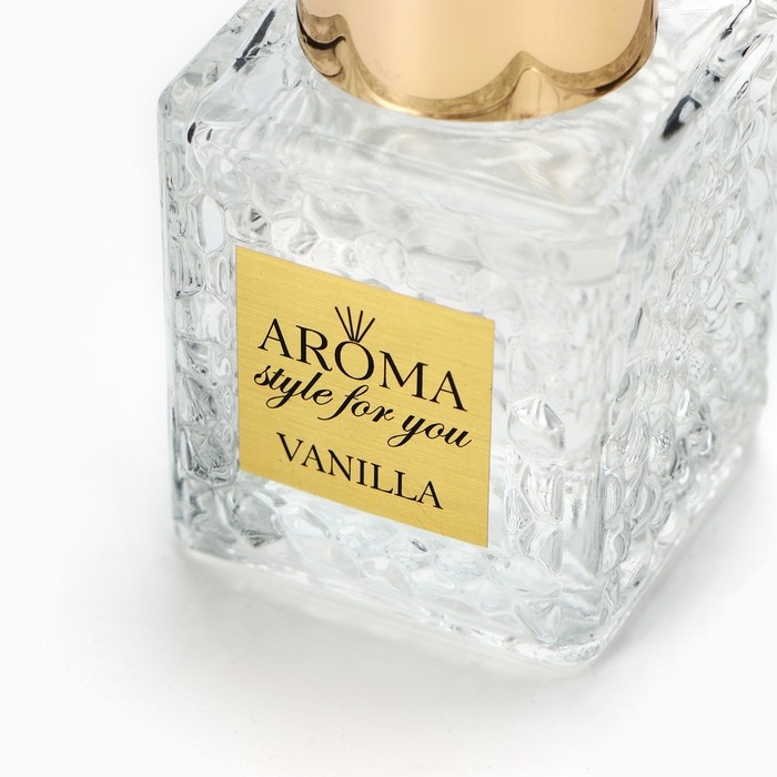 Диффузор ароматический палочки, ароматизатор для дома &laquo;Аромадиффузор: For home&raquo;,аромат ваниль, 50 мл.