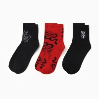 Подарочный набор термос и носки 3 пары KAFTAN "Змея"  р. 41-44 (27-29 см)