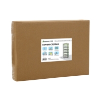 Парник-стеллаж, 5 полок, 193 &times; 69 &times; 49 см, металлический каркас d = 16 мм, чехол плёнка 80 мкм, Greengo