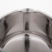 Кастрюля из нержавеющей стали Magistro Klimena, 4,6 л, крышка-дуршлаг, носик для слива, капсульное дно, индукция Кастрюля из нержавеющей стали Magistro Klimena, 4,6 л, крышка-дуршлаг, носик для слива, капсульное дно, индукция