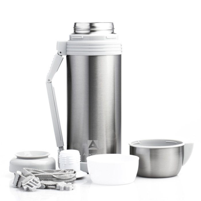 Термос "Арктика", 205, 1.8 л, с ремешком, сохраняет тепло 28 ч