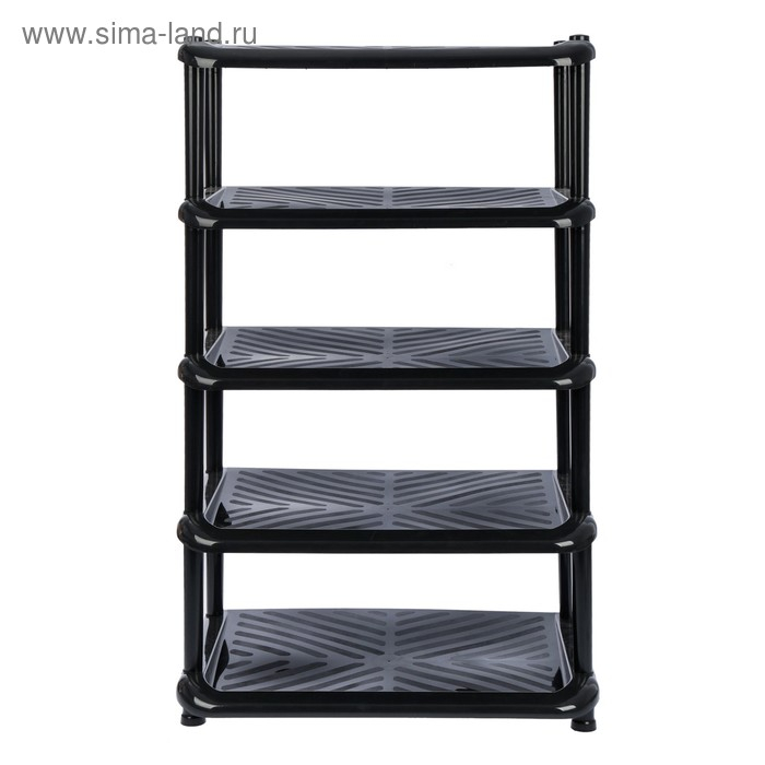 Этажерка для обуви 5-ти ярусная, 49.5&times;31&times;88 см, цвет МИКС