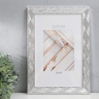 Фоторамка пластик "МИРАМ" 20х30 см, 651629-8, (пластиковый экран) Фоторамка пластик "МИРАМ" 20х30 см, 651629-8, (пластиковый экран)