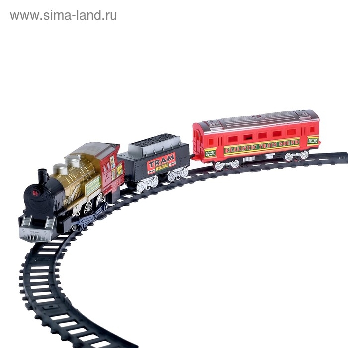 Железная дорога «Скорый поезд», радиоуправляемая, работает от батареек, световые и звуковые эффекты Железная дорога «Скорый поезд», радиоуправляемая, работает от батареек, световые и звуковые эффекты