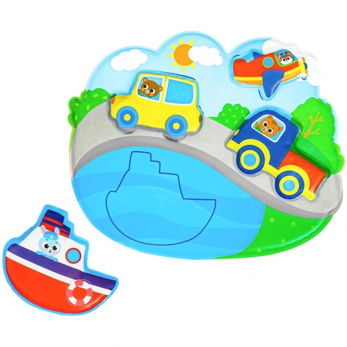 Игрушка развивающая для ванны «Соответствие», основа+ 4 стикера, виды МИКС, Крошка Я Игрушка развивающая для ванны «Соответствие», основа+ 4 стикера, виды МИКС, Крошка Я