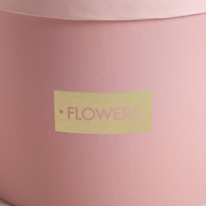 Набор шляпных коробок для цветов 4 в 1, упаковка подарочная, &laquo;Нежные тона&raquo;, 14 х 13 см - 20 х 17,5 см