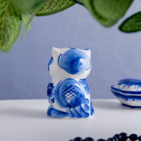 Сувенир &laquo;Сова Софа&raquo;, 8 см, гжель