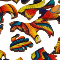 Пазл деревянный фигурный «Царский тигр», 168 элементов Пазл деревянный фигурный «Царский тигр», 168 элементов