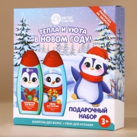 Набор "С тепла и уюта", гель для душа и шампунь для волос,2х250 Набор "С тепла и уюта", гель для душа и шампунь для волос,2х250