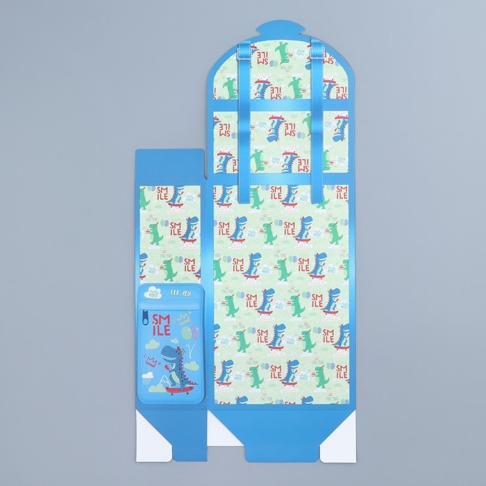 Коробка подарочная формовая, упаковка, «Динозаврик», 14 х 22 х 7 см Коробка подарочная формовая, упаковка, «Динозаврик», 14 х 22 х 7 см