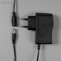 Гирлянда &laquo;Бахрома&raquo; 2.5 &times; 0.7 м роса с насадками &laquo;Шарики&raquo;, IP20, серебристая нить, 150 LED, свечение белое, 12 В