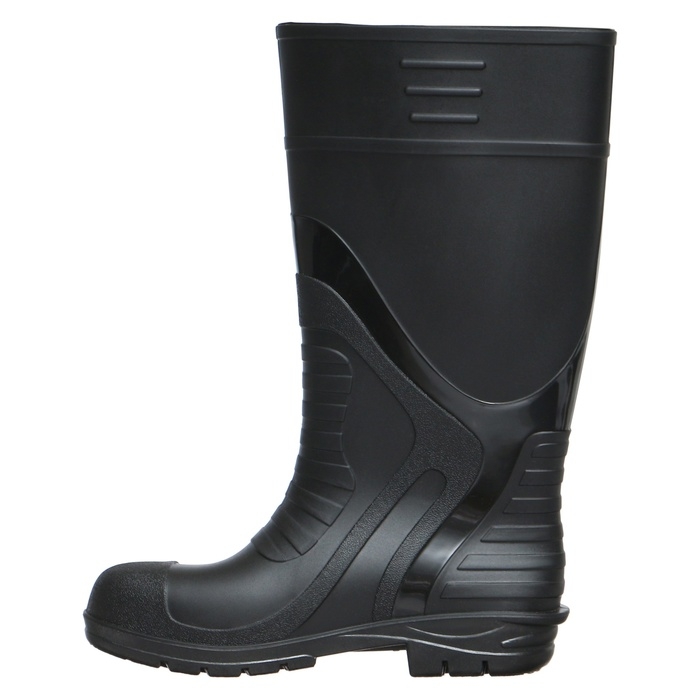 Сапоги резиновые С-27У, ПВХ, утепленные, черные, размер 41