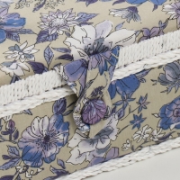 Шкатулка для рукоделия "Сиреневая цветочная поляна" 20х20х11 см Шкатулка для рукоделия "Сиреневая цветочная поляна" 20х20х11 см