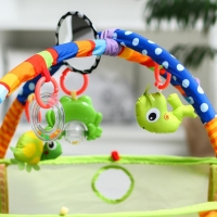 Развивающий коврик 3 в 1 &laquo;Черепаха&raquo;, 30 цветных шариков, 4 игрушки