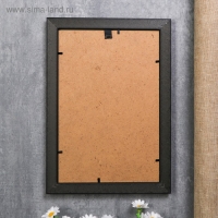 Фоторамка пластик Gallery 20х30 см, 277 чёрный (пластиковый экран)