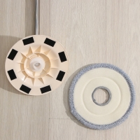 Швабра с отжимом и ведро Доляна, 42,5&times;29&times;18 см, 14 л, телескопическая ручка 80 - 110 см