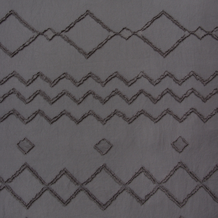 Покрывало LoveLife Tufting: Орнамент цв.серый, 150*220&plusmn;5см, микрофайбер, 100% п/э