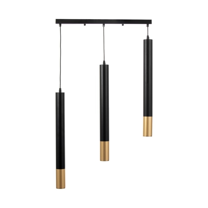 Светильник BayerLux Подвес BayerLuxной "Герона" 3хLED 9Вт 4000К черный золото 50х5х50-200см   980212
