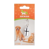 Адресник - капсула под записку, 2,2 х 1,3 см, серебристый Адресник - капсула под записку, 2,2 х 1,3 см, серебристый