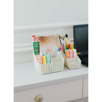 Органайзер &laquo;Вязание&raquo;, 5 секций, цвет белый ротанг