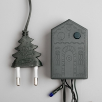 Гирлянда «Нить» 7 м, IP20, тёмная нить, 100 ламп, свечение мульти, 8 режимов, 220 В Гирлянда «Нить» 7 м, IP20, тёмная нить, 100 ламп, свечение мульти, 8 режимов, 220 В