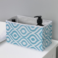 Органайзер для мелочей Доляна «Лагуна», 3 кармана, 25×12×15 см, цвет бирюзовый Органайзер для мелочей Доляна «Лагуна», 3 кармана, 25×12×15 см, цвет бирюзовый