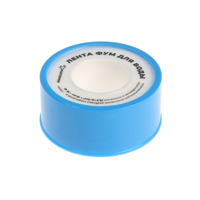 Лента ФУМ Masterprof ИС.130217, большая, 19 мм х 0,1 мм х 15 м Лента ФУМ Masterprof ИС.130217, большая, 19 мм х 0,1 мм х 15 м