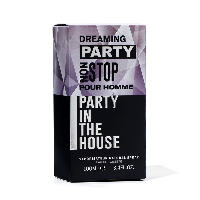 Туалетная вода мужская Dreaming Party Non Stop, 100 мл Туалетная вода мужская Dreaming Party Non Stop, 100 мл