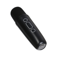 Портативная караоке система Music Box, 10 Вт, FM, USB, BT, 1200 мАч, чёрная