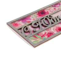 Конверт деревянный резной "С Юбилеем!" цветы Конверт деревянный резной "С Юбилеем!" цветы