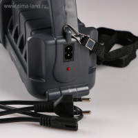 Фонарь ручной аккумуляторный 20 Вт, 5000 мАч, 8 ч работы, 2 режима, дальность 100 м Фонарь ручной аккумуляторный 20 Вт, 5000 мАч, 8 ч работы, 2 режима, дальность 100 м