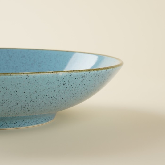 Набор мисок фарфоровых SL Home «Аззура», 380 мл, d=16,5 см, цвет голубой Набор мисок фарфоровых SL Home «Аззура», 380 мл, d=16,5 см, цвет голубой