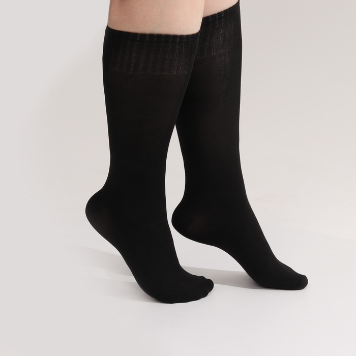 Гольфы утягивающие, универсальные, не являются медицинским изделием, 36-39 р-р, пара, цвет чёрный Гольфы утягивающие, универсальные, не являются медицинским изделием, 36-39 р-р, пара, цвет чёрный