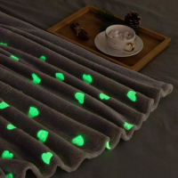 Плед светящийся в темноте Этель Love 180*200 см,100% п/э, корал-флис, 220 гр/м2 Плед светящийся в темноте Этель Love 180*200 см,100% п/э, корал-флис, 220 гр/м2