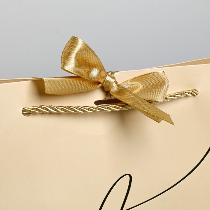 Пакет подарочный, упаковка, &laquo;Подарок для тебя&raquo;, 30 х 27.5 х 12 см