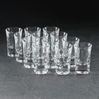 Набор стеклянных шотов Luminarc HOT SHOT, 34 мл, 12 шт, цвет прозрачный Набор стеклянных шотов Luminarc HOT SHOT, 34 мл, 12 шт, цвет прозрачный