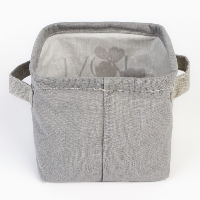 Органайзер для хранения белья, кофр водонепроницаемый &laquo;LOVE&raquo;, 14,5 х 13,7 х 14 см.