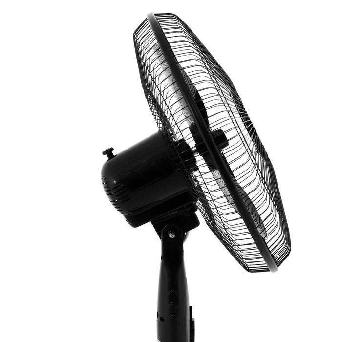 Вентилятор Centek CT-5004 Black, напольный, 40 Вт, 43 см, 3 режима, чёрный Вентилятор Centek CT-5004 Black, напольный, 40 Вт, 43 см, 3 режима, чёрный