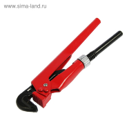 Ключ трубный рычажный ЛОМ, плоский зажим 90°, раскрытие до 20 мм, 1" Ключ трубный рычажный ЛОМ, плоский зажим 90°, раскрытие до 20 мм, 1"