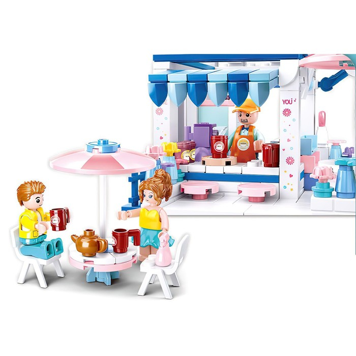 Конструктор Розовая Мечта «Кафе у причала», 289 деталей Конструктор Розовая Мечта «Кафе у причала», 289 деталей