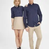 Рубашка женская Burma Women темно-синяя, размер M