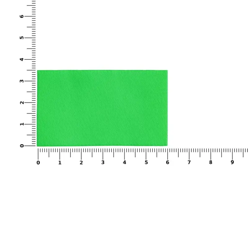 Лейбл тканевый Epsilon, M, зеленый неон