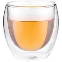 Стакан с двойными стенками Glass Bubble, бесцветный Стакан с двойными стенками Glass Bubble, бесцветный